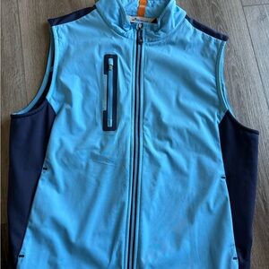 Peter Millar Blue Sporty Vest
